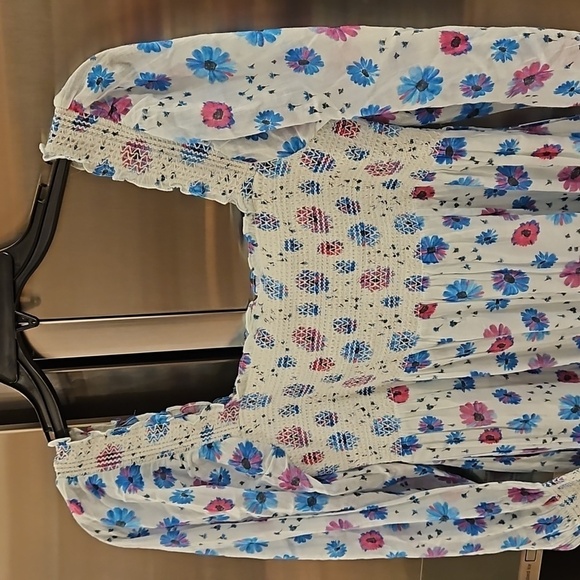 💕LOVESHACKFANCY💕 Miri Midi Dress ~ Deep Cotton Candy 1000% Cotton Size P NWT - Picture 13 of 16